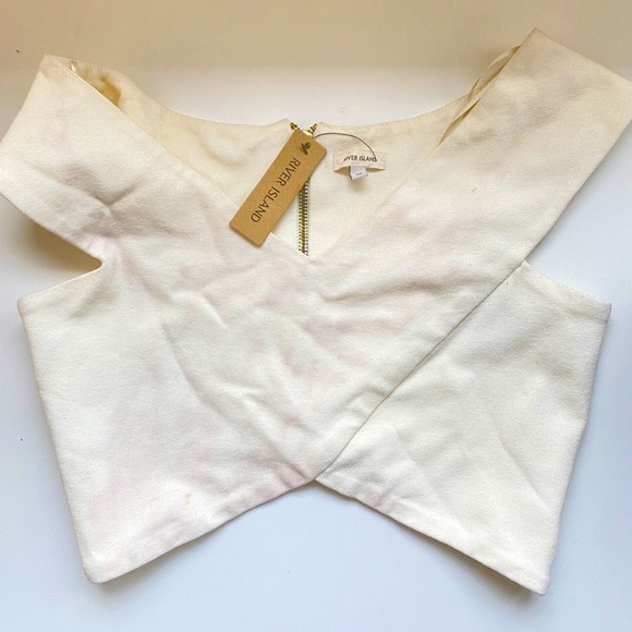 River Island Cross Crop Top - Picture 4 of 4